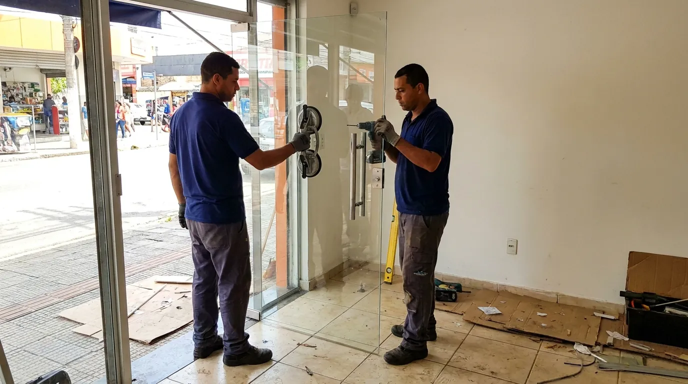 Troca de Portas Danificadas
